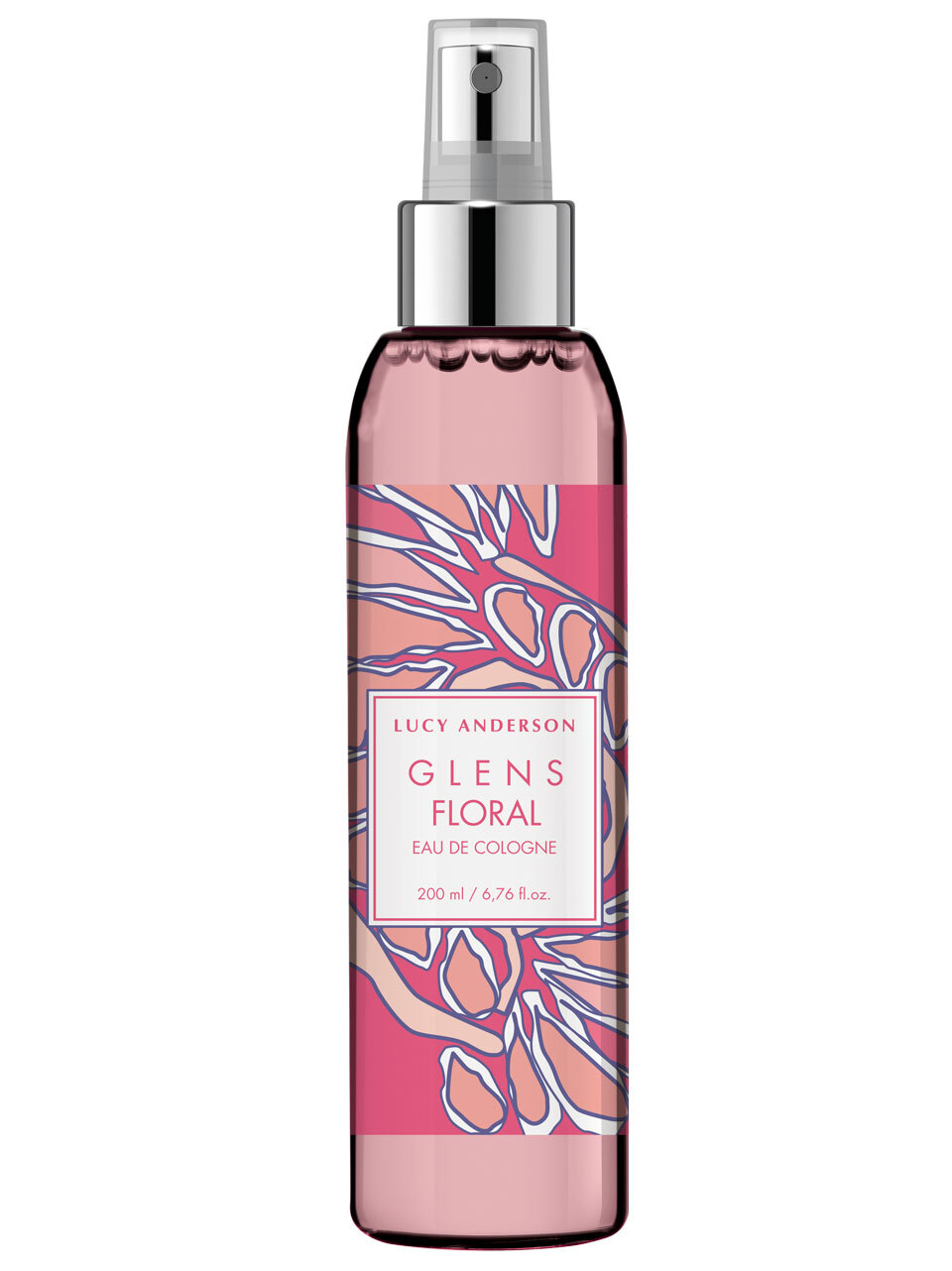 LUCY ANDERSON  COLONIA PARA BAÑO GLENS FLORAL X 200 ML.